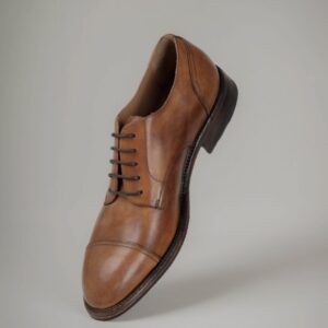No. 03 - Derby Cap-Toe - Coñac-2