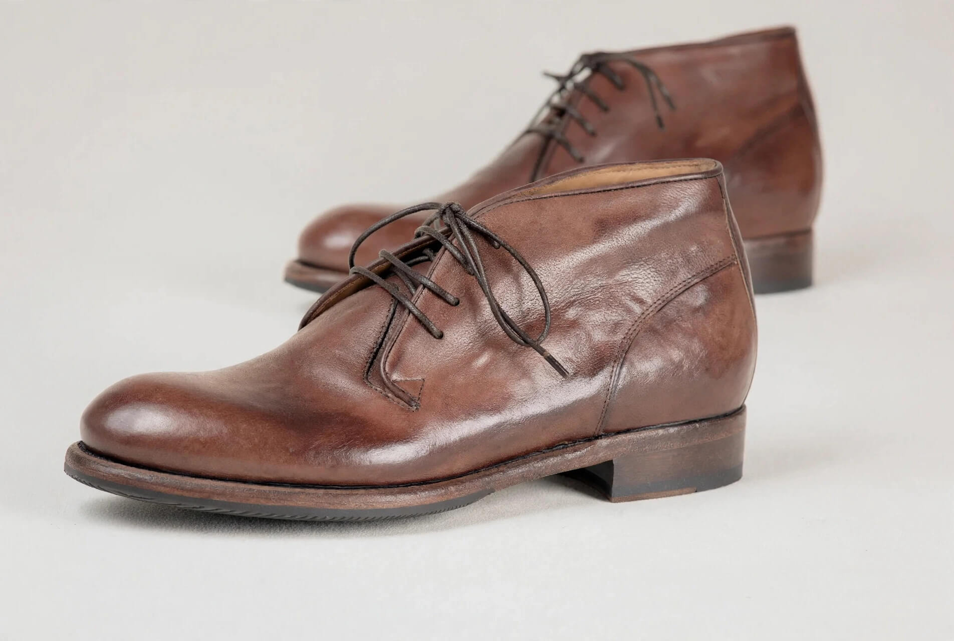 No. 06 Bota - Chukka Sola - Marrón Oscura-2
